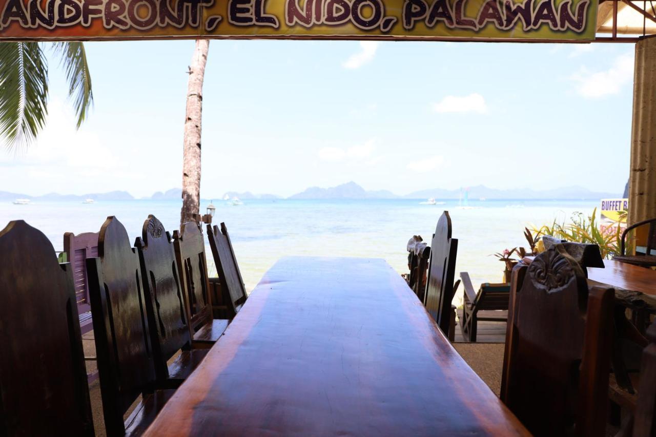 Islandfront Cottages And Restaurant El Nido Exterior photo
