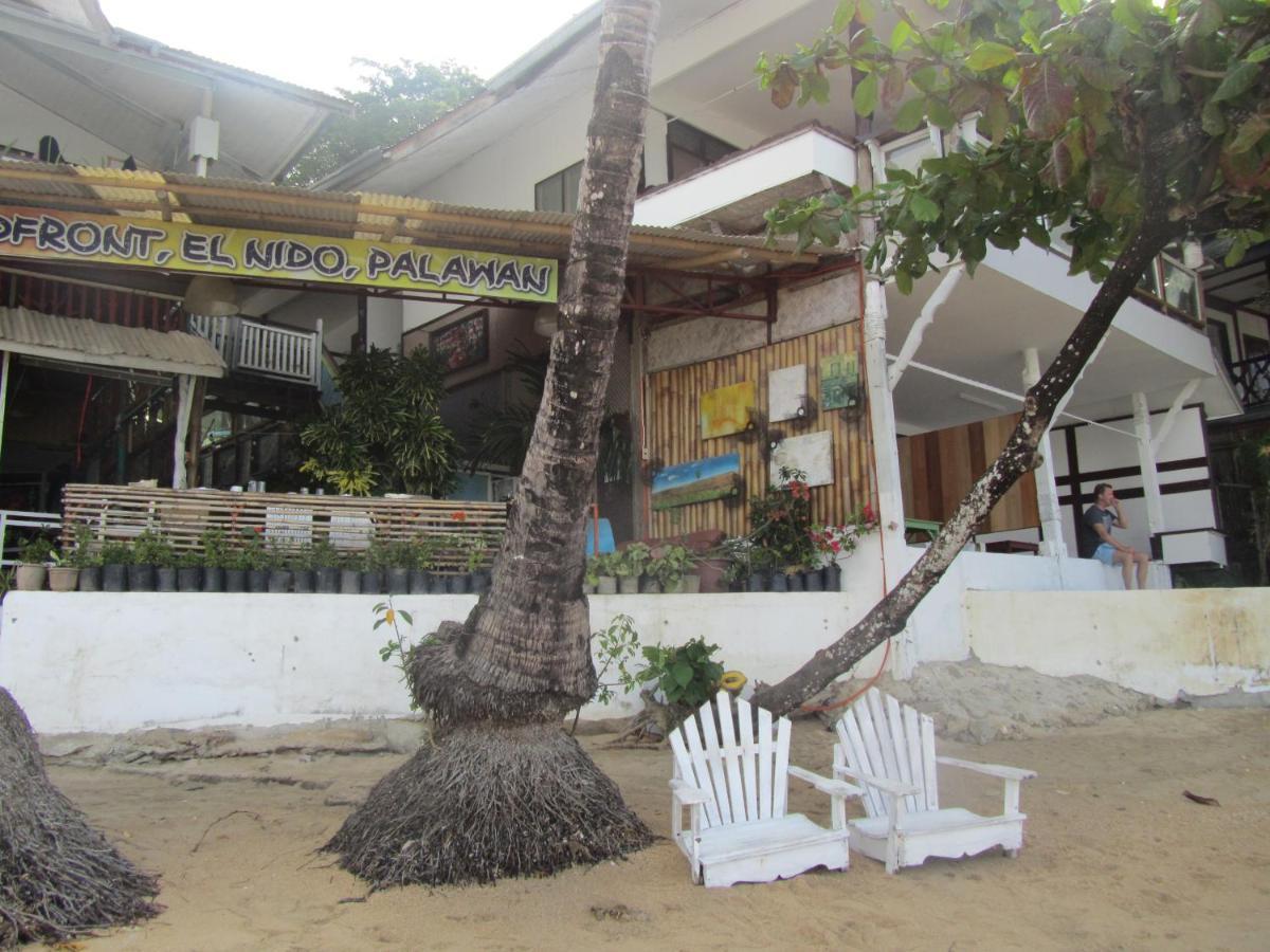 Islandfront Cottages And Restaurant El Nido Exterior photo
